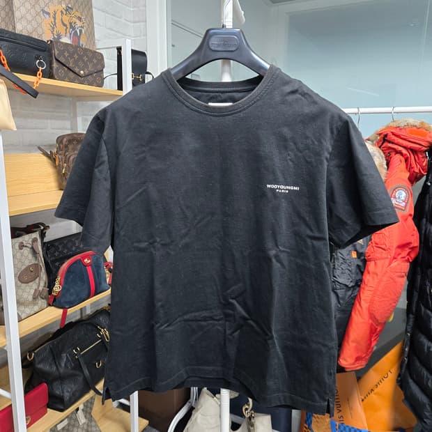 [특가][정품] 우영미 플라워 반팔 48사이즈