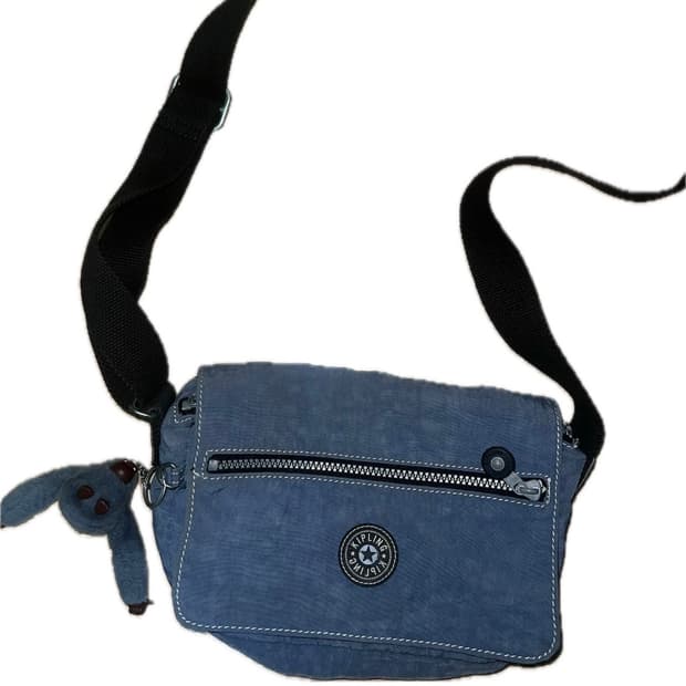 키플링 청 크로스백