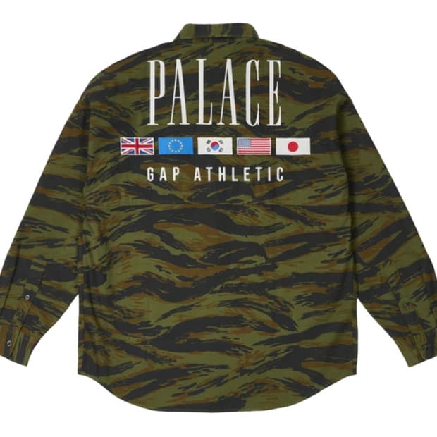 L) 팔라스 갭 옥스포드 드랍숄더 셔츠 카모