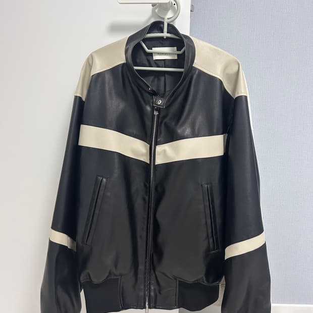 키뮤어 레더 바이커 자켓