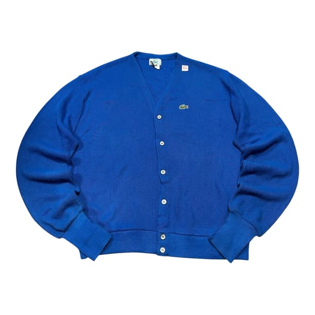 ✨ (바배) IZOD 라코스테 80s USA 니트 가디건