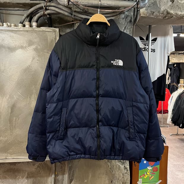 노스페이스 눕시 700 패딩 네이비 3XL #csz2097