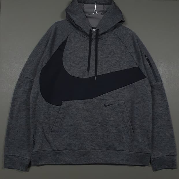 새상품급) 나이키 신형 22fw 써마핏 빅스우시 후드티 2XL (110)