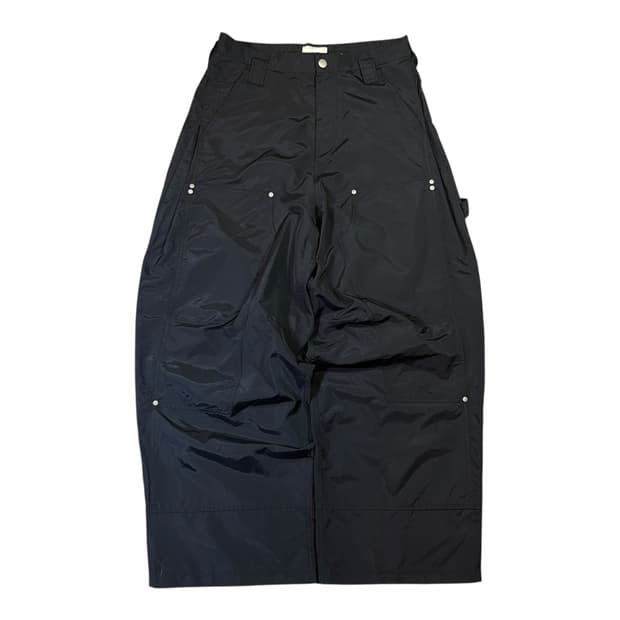 이에이 나일론 카펜터 와이드 팬츠