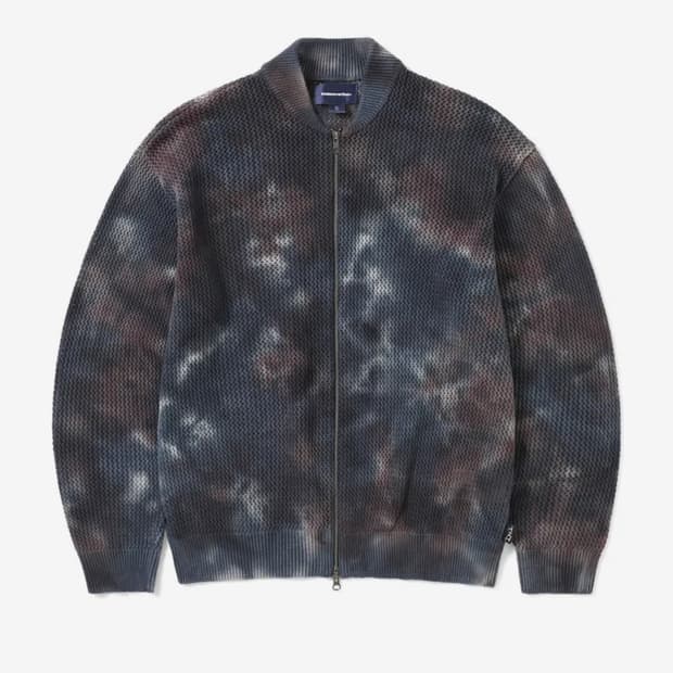 Net Knit Jacket Indigo