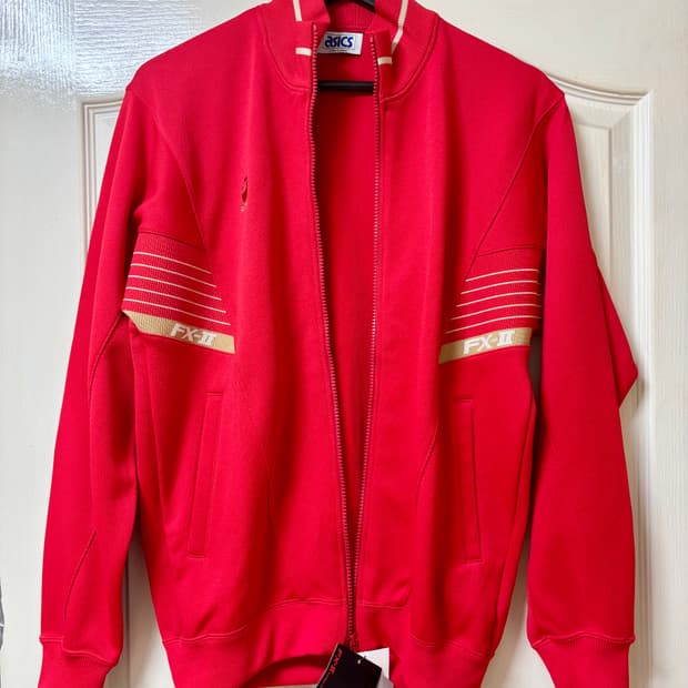 아식스 트랙 져지  트레이닝 자켓 95 새제품 일본산