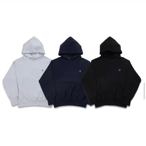 헤리티지플로스 클로버 후디 블랙 S