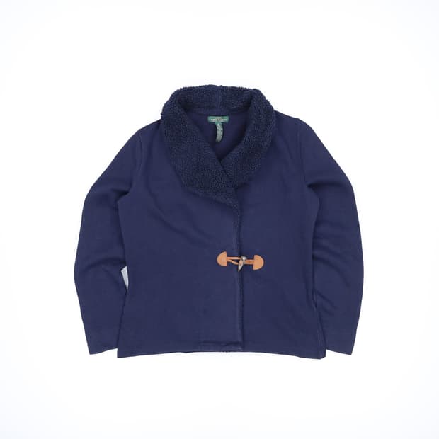 M 로렌 랄프로렌 숄카라 플리스 토글 가디건 4205