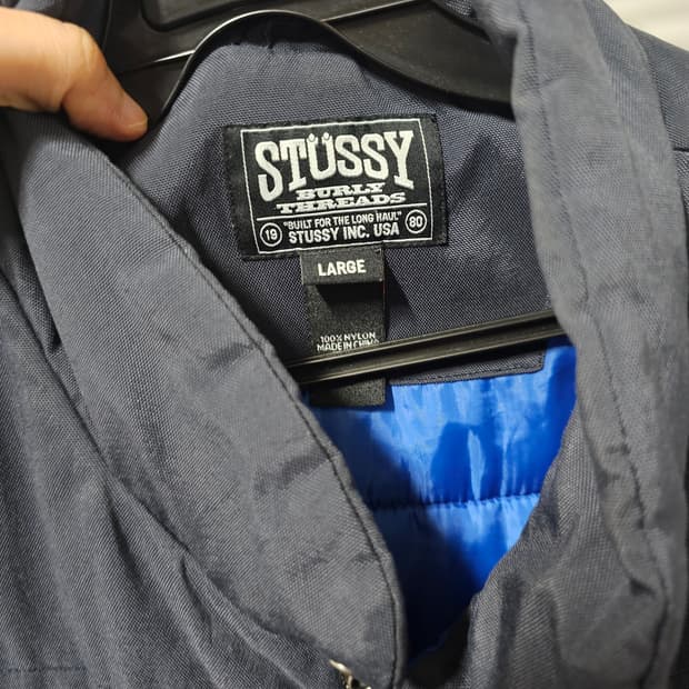 스투시 패딩베스트 L