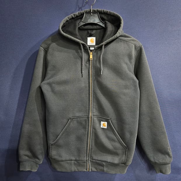 칼하트 차콜컬러 남성 95~100 빈티지 후드집업 