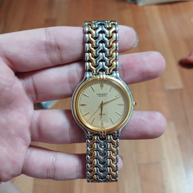 갤럭시 쿼츠 콤비 시계