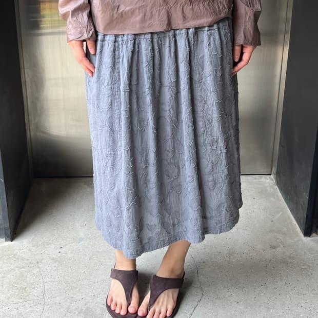 Issey Miyake 이세이미야케 링클 스커트