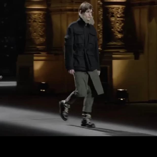 Dries van noten 16fw skirt pants(46)