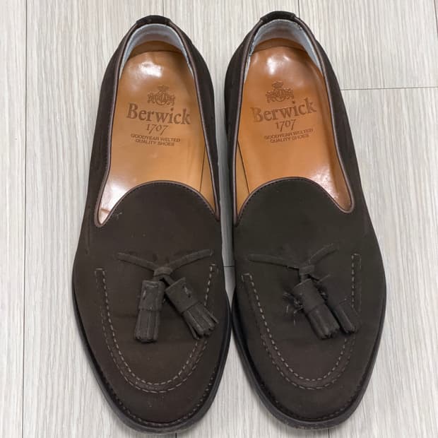 버윅 8491 다크 브라운 태슬 로퍼