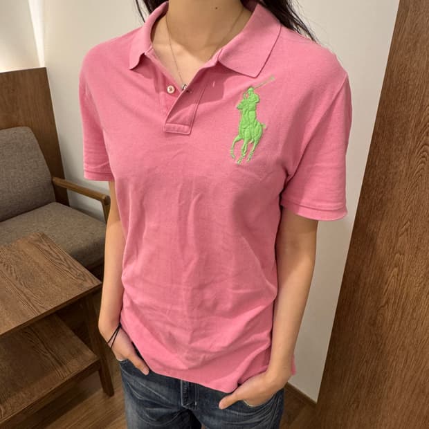 폴로 랄프로렌 빅포니 카라티 핑크