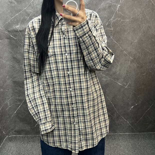 칼하트 긴팔 체크셔츠 s398