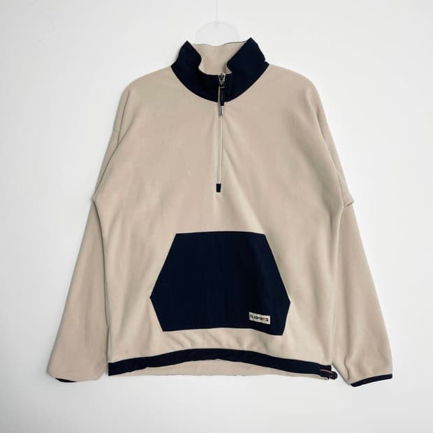 E2 휠라 플리스 반집업 맨투맨 95사이즈