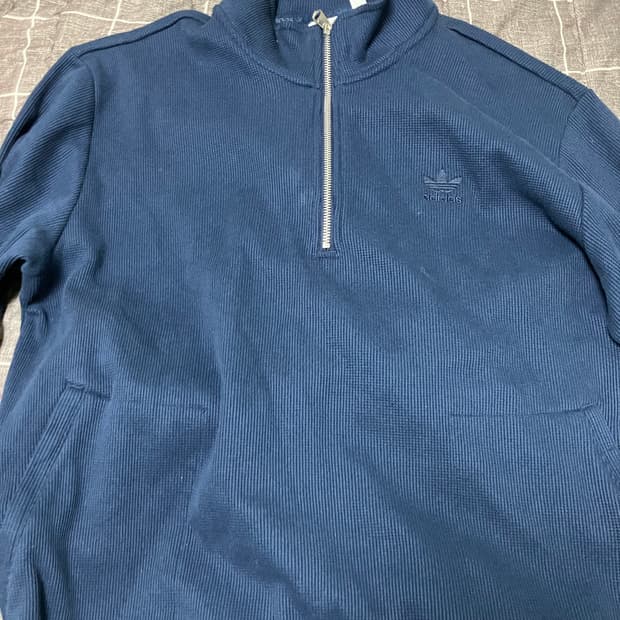 아디다스 오리지날 반집업 니트 2xl