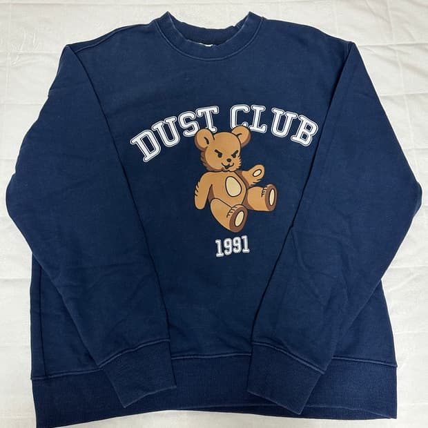 에이징 씨씨씨 곰돌이 맨투맨 S