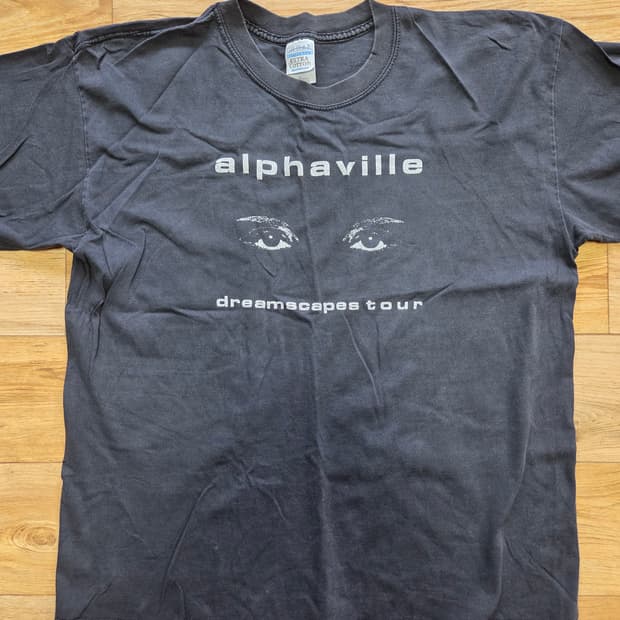 빈티지 밴드티 투어 티셔츠