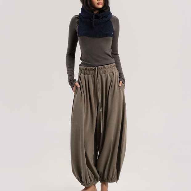 부디무드라 BM 와이드 워머 네이비