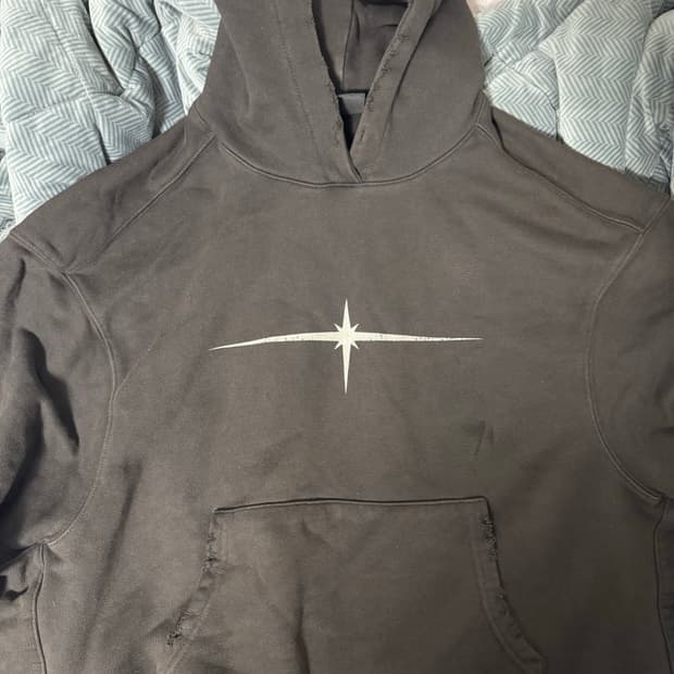 틸던 샵머치 후드 블랙