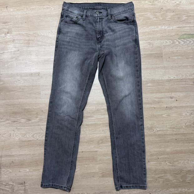 리바이스 541 흑청 워싱 데님 팬츠