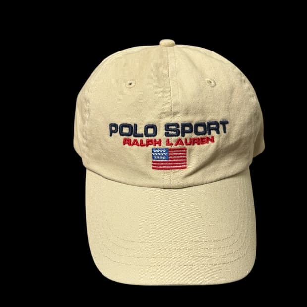 폴로 랄프로렌 폴로스포츠 성조기 코튼 볼캡