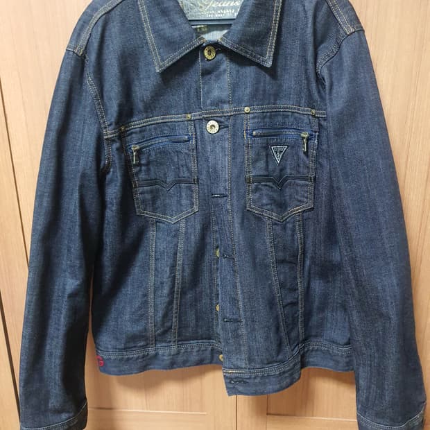 게스 데님자켓 L사이즈