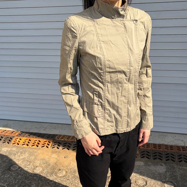 아르마니 익스체인지 비대칭 자켓 