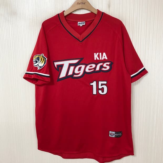 KBO 기아타이거즈 올드 원정유니폼/져지 105 #15 이용규