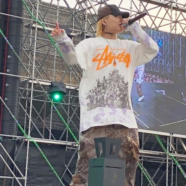 스투시 비치몹 롱슬리브