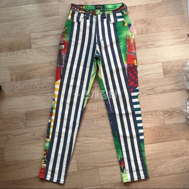 90s 아카이브 24 베르사체 정품 데님 청바지 VJC 빈티지