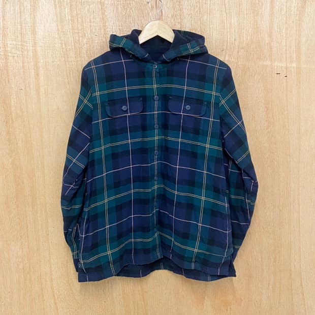 L.L. BEAN black watch shirts jacket 엘엘빈
