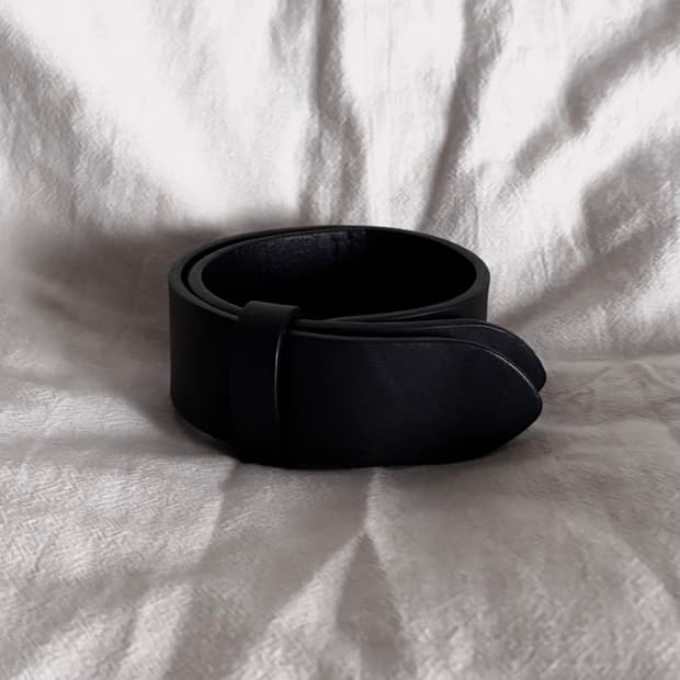 마르지엘라 레이어드 레더 브레이슬릿