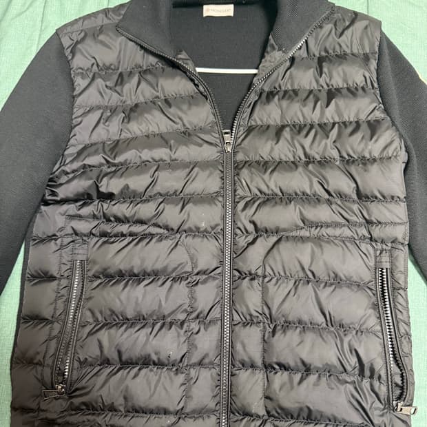 몽클레어 니트패딩 m