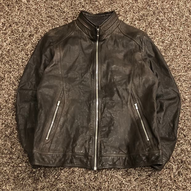 앤드지 양가죽 레더 가죽 자켓