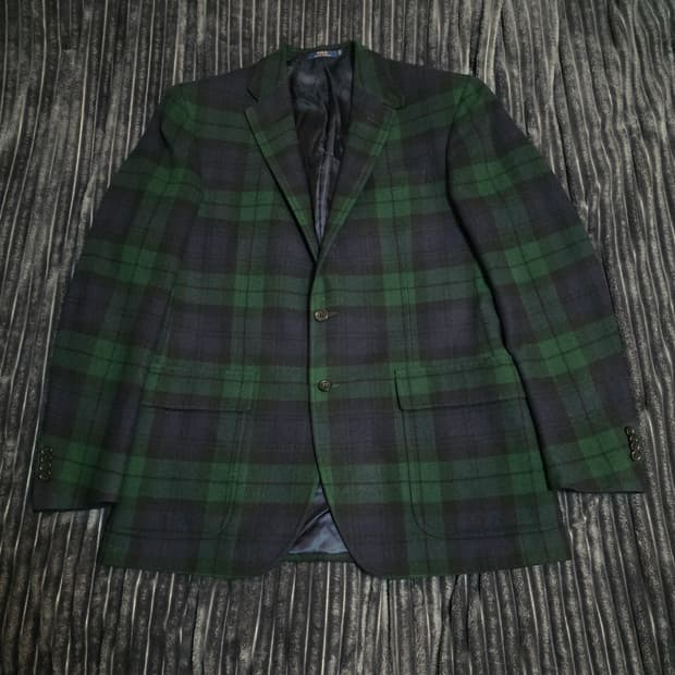 폴로 블랙와치 RL67 자켓 42R