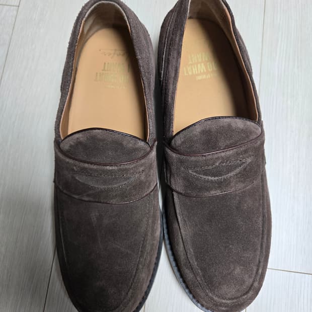 슈펜 스웨이드 로퍼