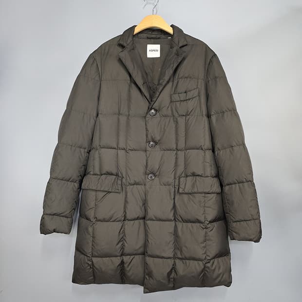 아스페시(ASPESI) 다운 블레이저 패딩 코트 L