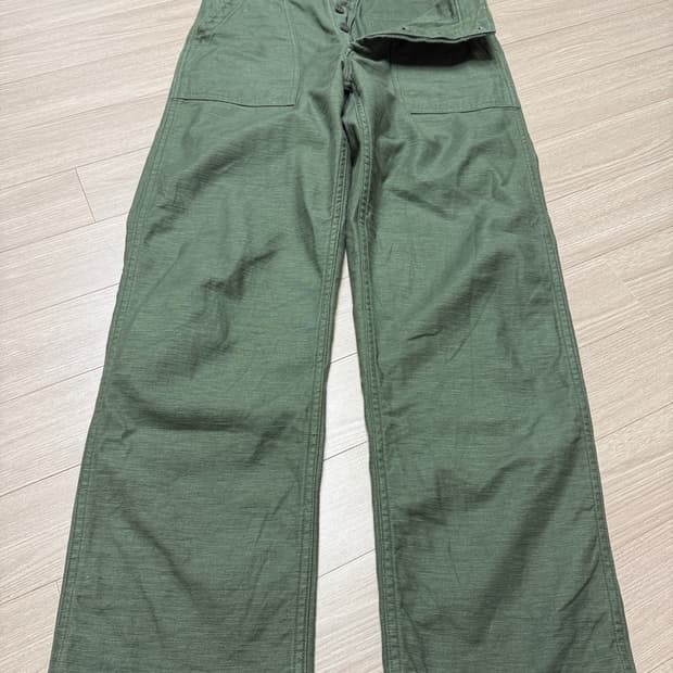 orslow 오어슬로우 퍼티그 레귤러핏 1사이즈 노수선