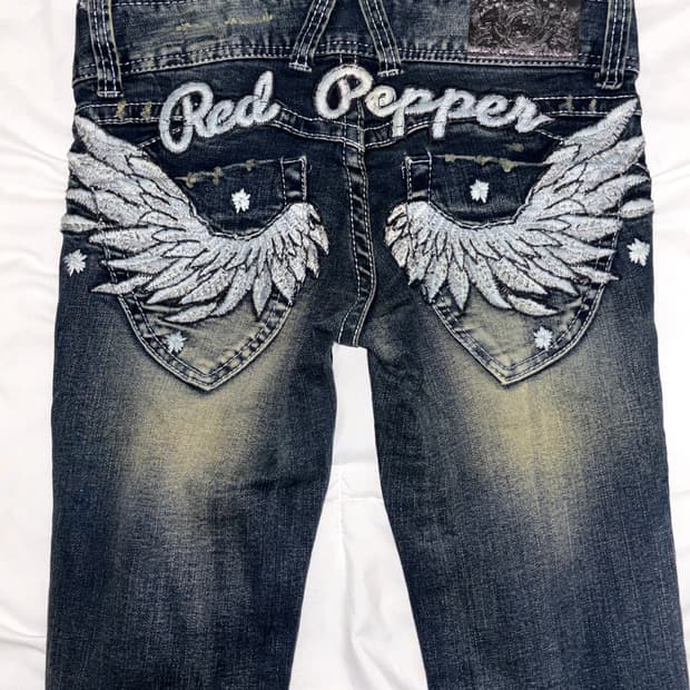 Red pepper 레드페퍼 로우라이즈 진