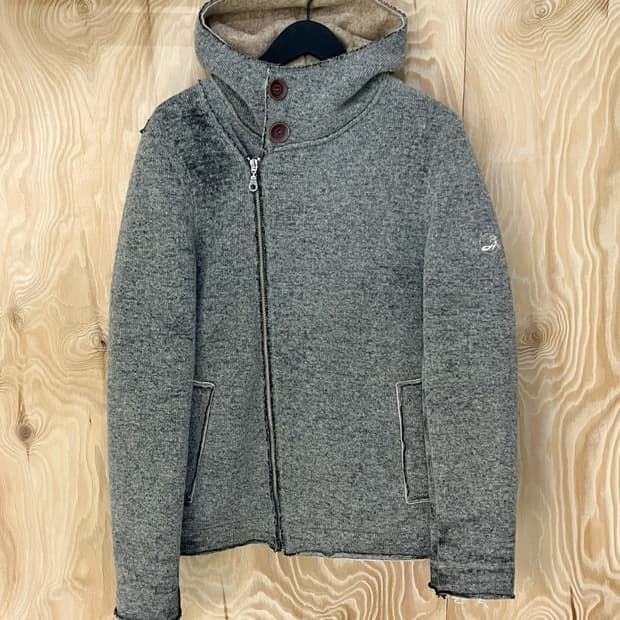 Tanomu Ask Me 셰르파 라인 울 자켓