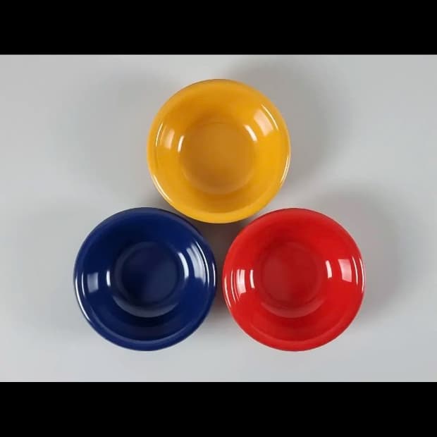 빈티지 플라스틱 그릇 (네덜란드, 1970s)
