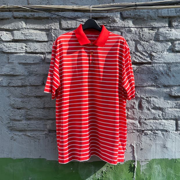Nike 나이키 레드 스프라이트 반팔 카라티(L)