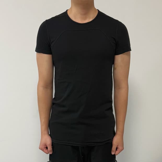 릭오웬스 14FW 다크쉐도우 우븐 티셔츠 블랙