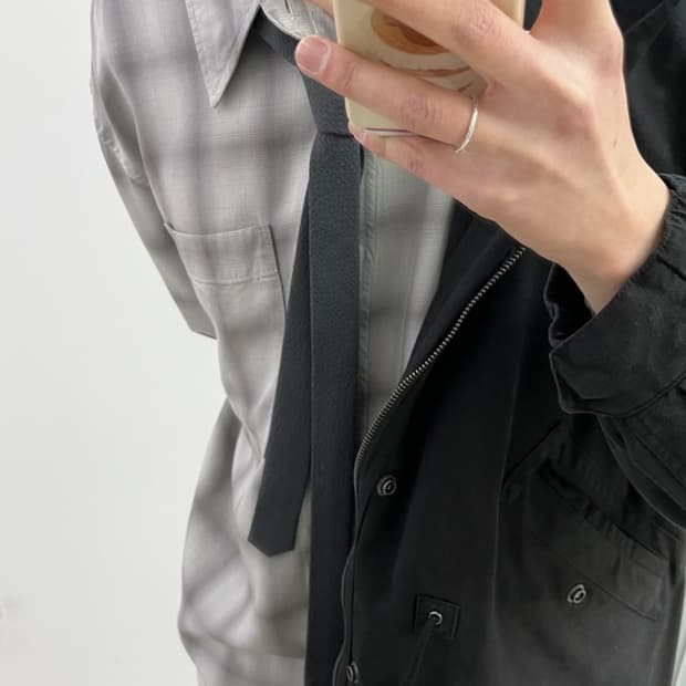 (유일매물) 해칭룸 뮤지엄 셔츠 텐셀 옴브레 포그 4