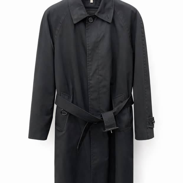 버버리 런던 블랙 트렌치 코트 50