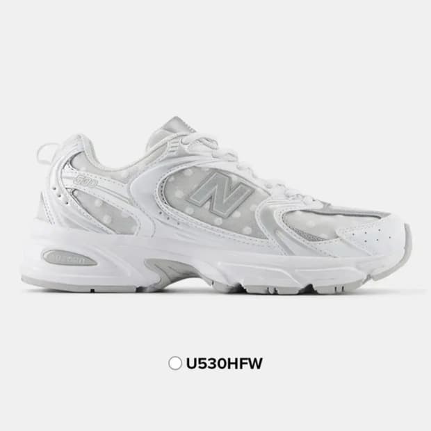 뉴발란스 530 폴카 도트 화이트 250