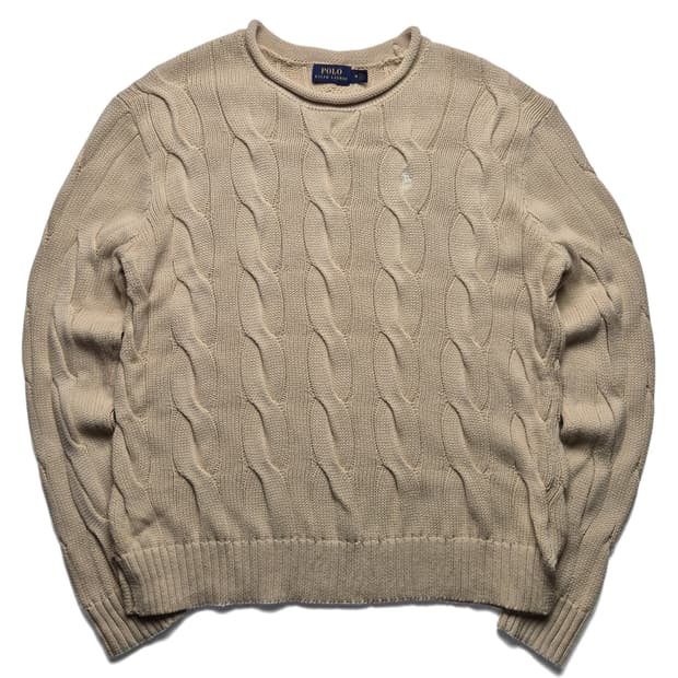 [M] 폴로 랄프로렌 롤넥 케이블 니트